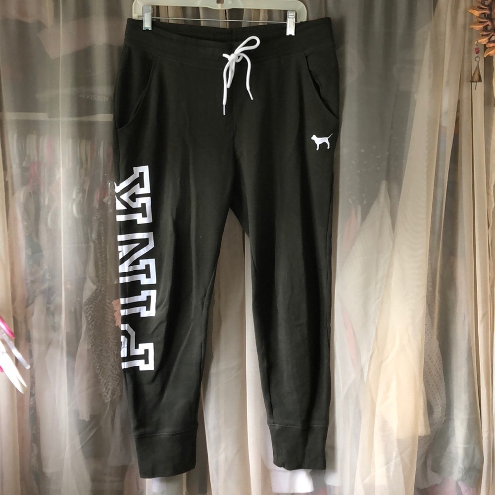 Pink brand joggers
